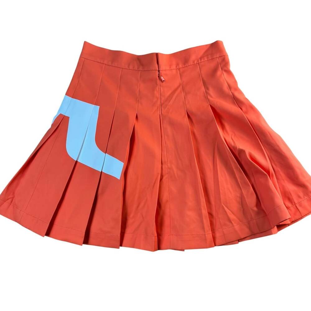 J.Lindeberg Naomi Golf Skirt Russet Orange